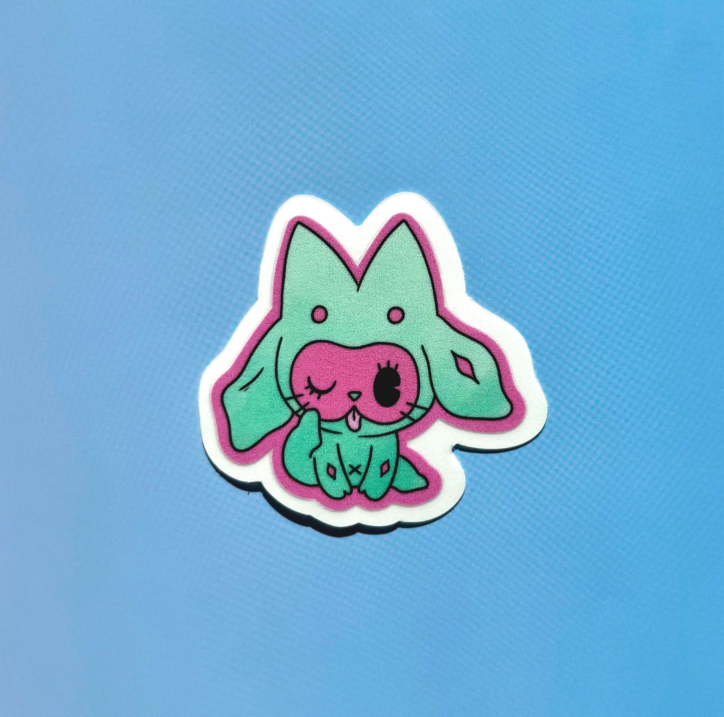 GASCHI LICKS DIE-CUT WATERPROOF STICKER