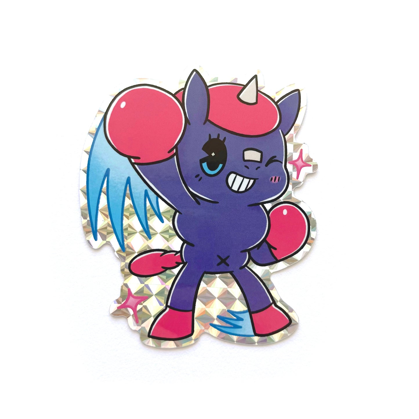 PUNTCHI PRISMATIC PUNCH STICKER