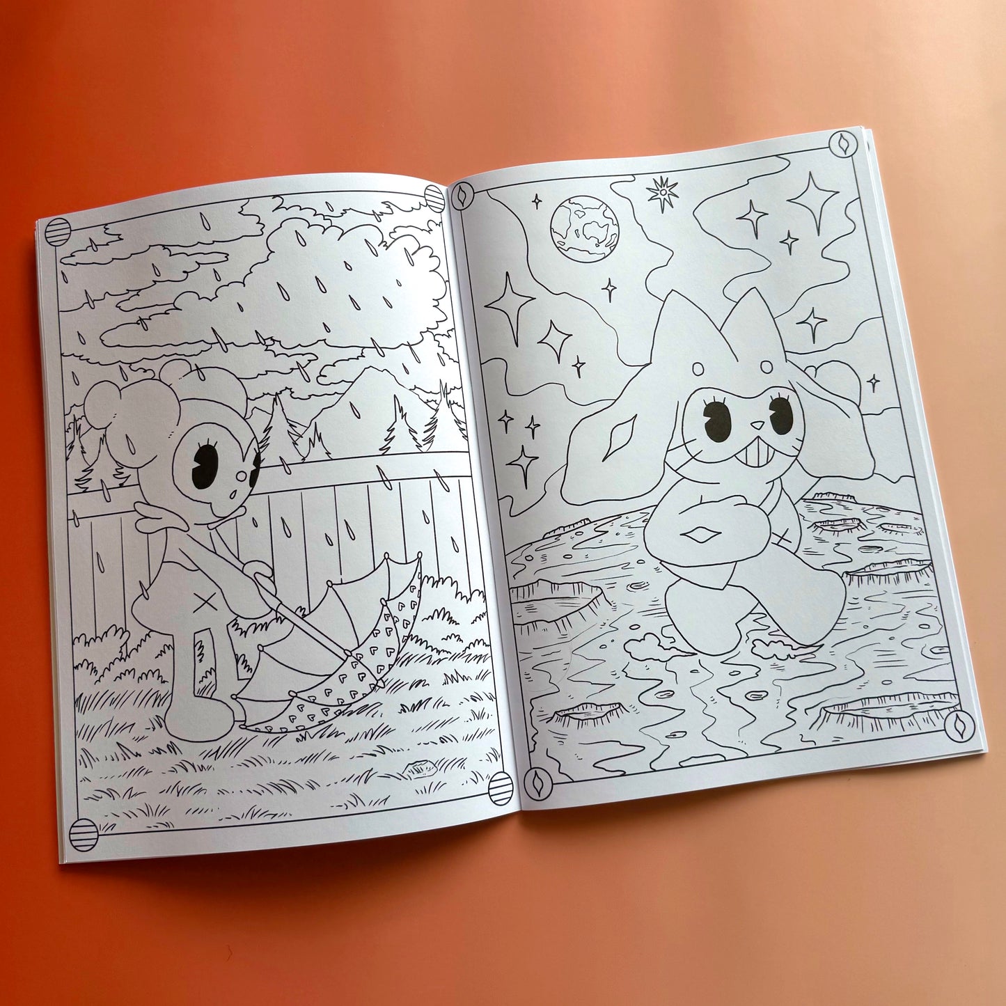 SWEET CREAM COLOURING BOOK