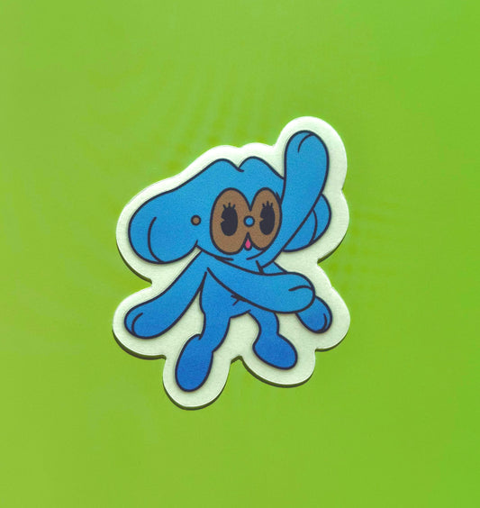 NADDI DANCE DIE-CUT WATERPROOF STICKER