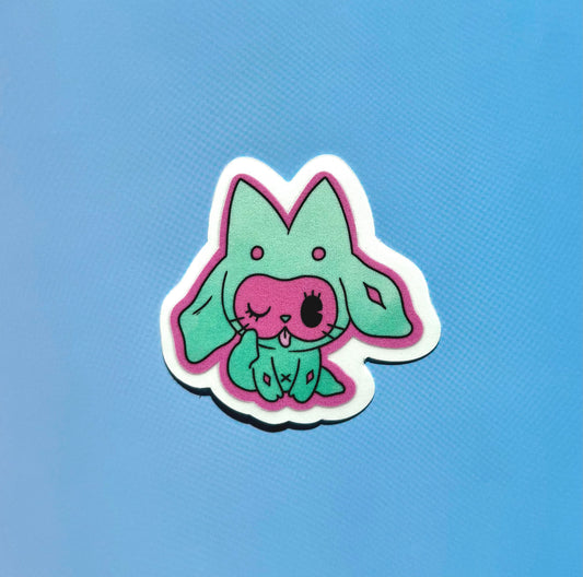 GASCHI LICKS DIE-CUT WATERPROOF STICKER