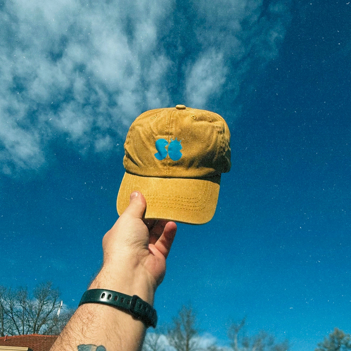 STAMP LOGO DAD CAP