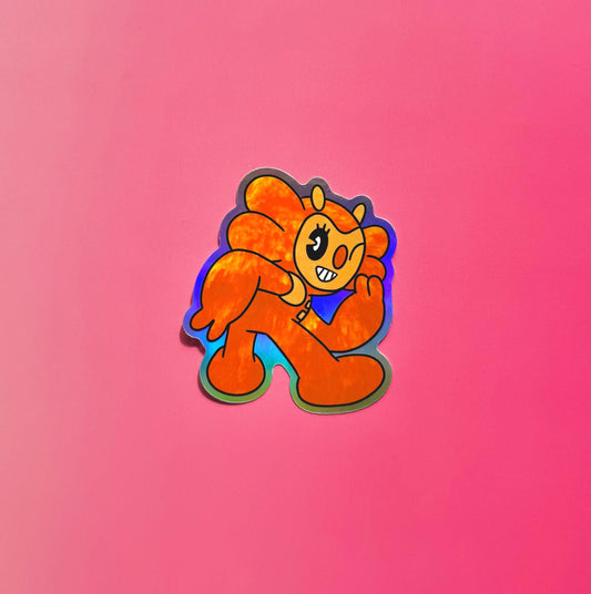 YO YUYU HOLOGRAPHIC STICKER