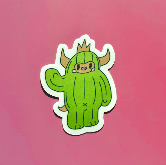 HI CUCCHI DIE-CUT WATERPROOF STICKER