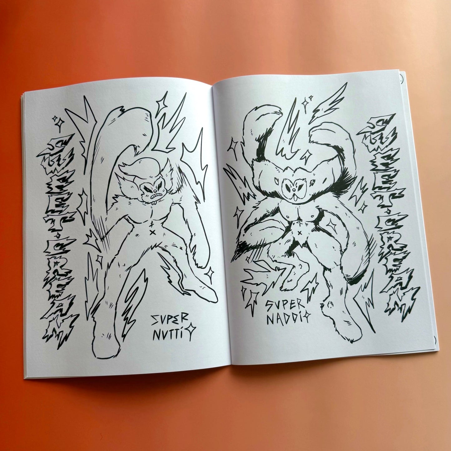 SWEET CREAM COLOURING BOOK