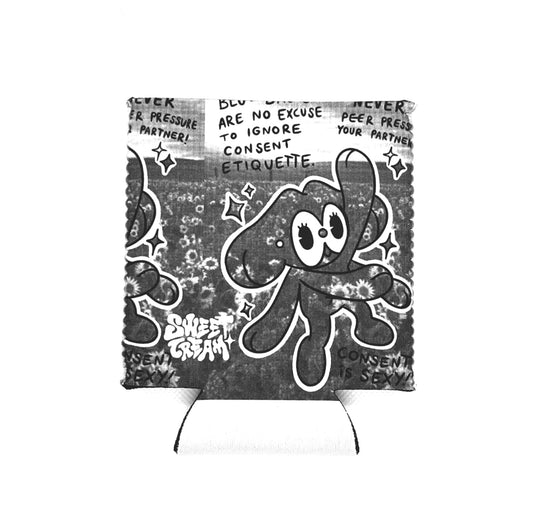 BALLS ZINE PAGES STUBBY HOLDER