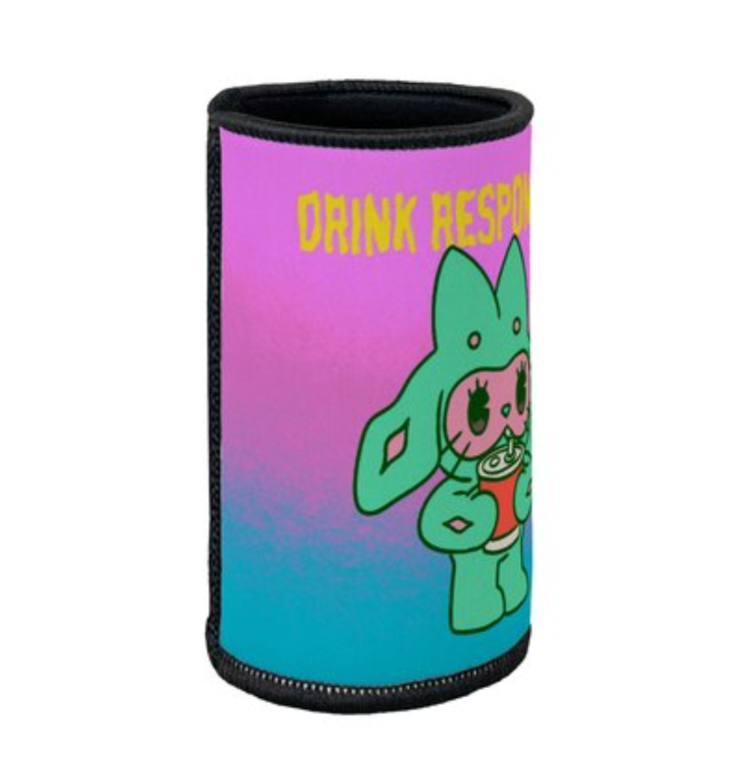 DRINK RESPONSIBLY STUBBY HOLDER