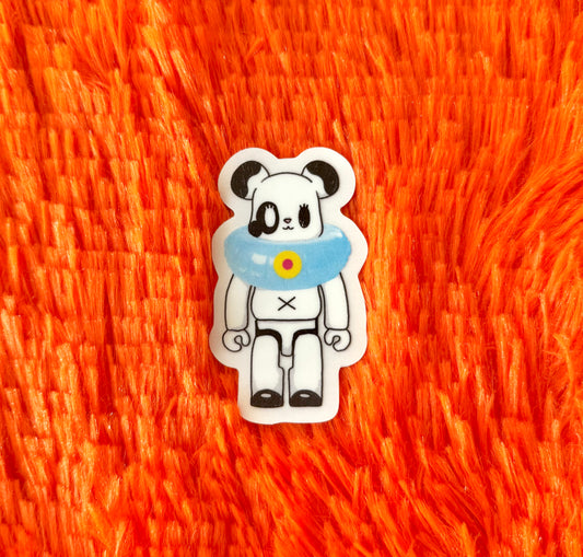 PANBI BEAR DIE-CUT WATERPROOF STICKER