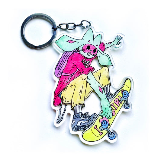 GASCHI SKATES ACRYLIC KEYCHAIN