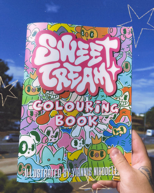 SWEET CREAM COLOURING BOOK